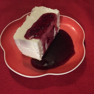 【お菓子レシピ】材料少なめで簡単♪レアチーズケーキ